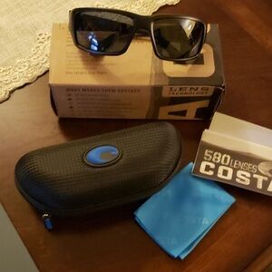 Costa Black Sunglasses with Advanced Lens Technology